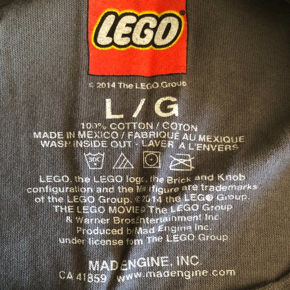 Kids'  The LEGO Movie Short Sleeved T-Shirt - Picture 4 of 5